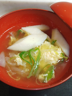はんぺんと長葱のお吸い物-レシピのメイン写真
