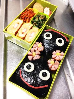 スライムのキャラ弁(覚書用)-レシピのメイン写真