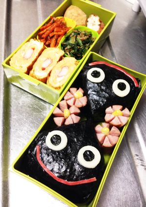 スライムのキャラ弁（覚書用）-レシピのメイン写真