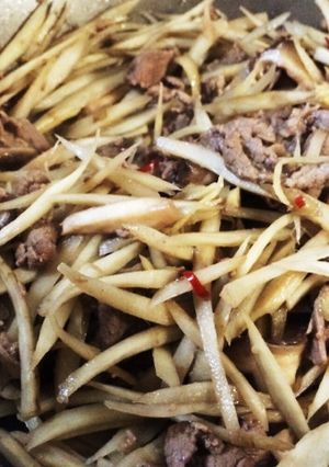 牛肉とゴボウのしぐれ煮-レシピのメイン写真