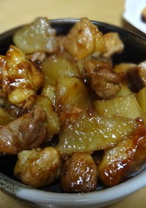 簡単!大根と豚肉の角煮風こっくり煮-レシピのメイン写真