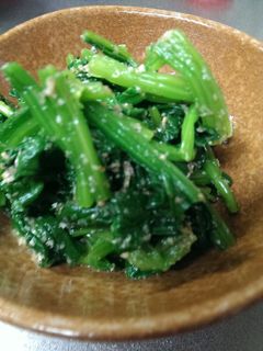 ほうれん草のゴマ和え-レシピのメイン写真