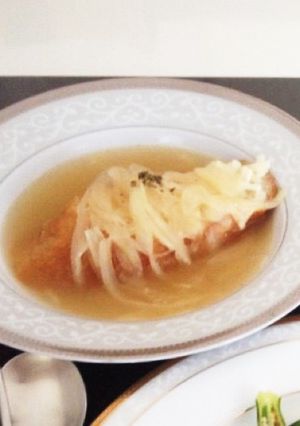 オニオングラタン風スープ-レシピのメイン写真
