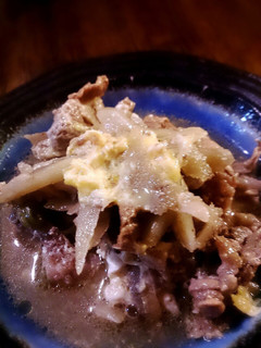 牛肉とゴボウの柳川煮-レシピのメイン写真
