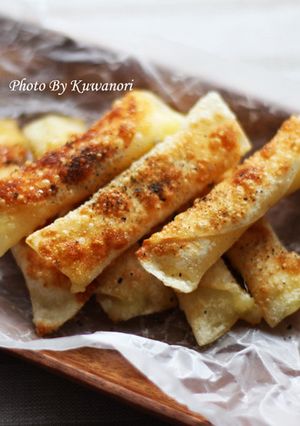 餃子の皮でパリパリチーズ焼き-レシピのメイン写真