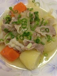 塩レモンであっさり塩肉じゃが♪-レシピのメイン写真