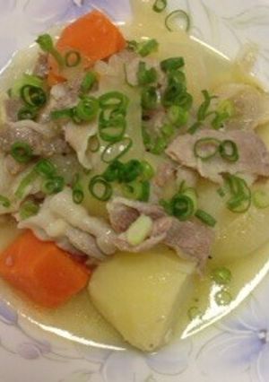 塩レモンであっさり塩肉じゃが♪-レシピのメイン写真