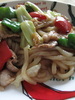男性好みのソース味焼きうどん-レシピのメイン写真
