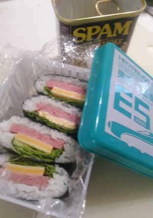 簡単！！スパムでおにぎらず♪-レシピのメイン写真