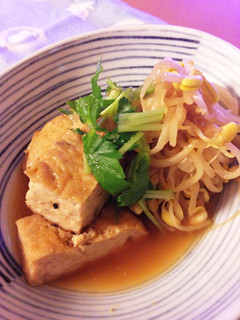 とよ婆ちゃんのがんもと豆もやしの煮物-レシピのメイン写真