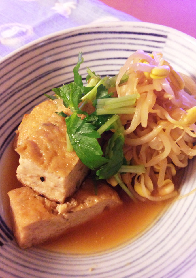 とよ婆ちゃんのがんもと豆もやしの煮物-レシピのメイン写真