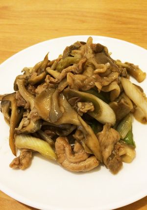 豚こまと舞茸のオイスター炒め-レシピのメイン写真