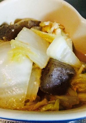 白菜とこんにゃくの味噌マヨ炒め-レシピのメイン写真