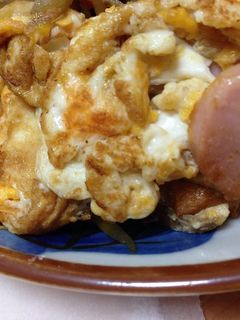 魚肉ソーセージの玉子とじ-レシピのメイン写真