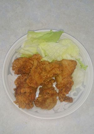 鶏の唐揚げをピエトロドレッシングde味付-レシピのメイン写真
