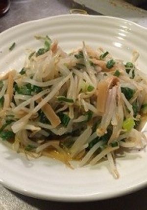 もやしとおつまみメンマで一品-レシピのメイン写真