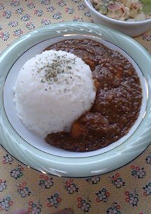 おかわり必至！ニンニク鶏のカレーライス-レシピのメイン写真