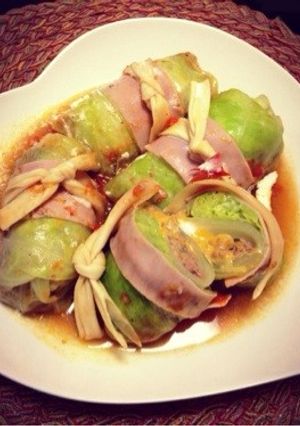 大きなロールキャベツ♫-レシピのメイン写真