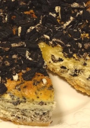 オレオのニューヨークチーズケーキ簡単美味-レシピのメイン写真