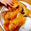 パイ生地でたい焼き