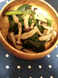きのことほうれん草のおひたし-レシピのメイン写真