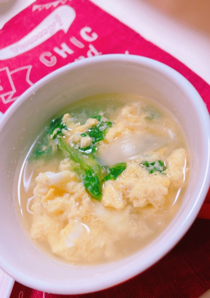 生姜であったかふわとろ和風スープ-レシピのメイン写真