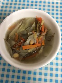 生姜が効いてる根菜スープ-レシピのメイン写真