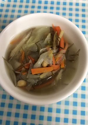生姜が効いてる根菜スープ-レシピのメイン写真