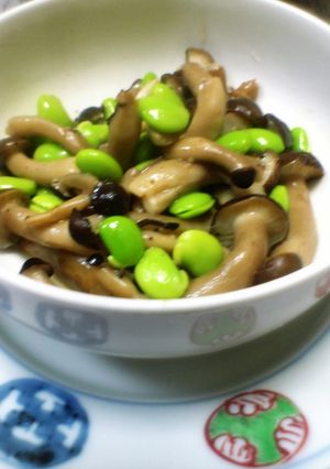 シメジと枝豆のソテー-レシピのメイン写真