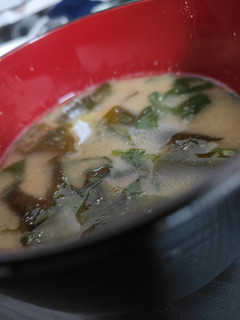 ほうれん草とわかめの味噌汁-レシピのメイン写真