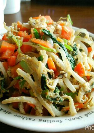 にんにく風味の野菜onlyチャーハン-レシピのメイン写真