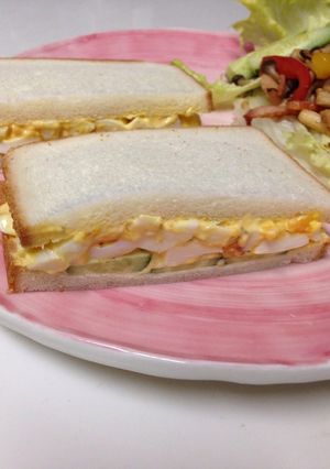 粗切り半熟たまごサンド-レシピのメイン写真