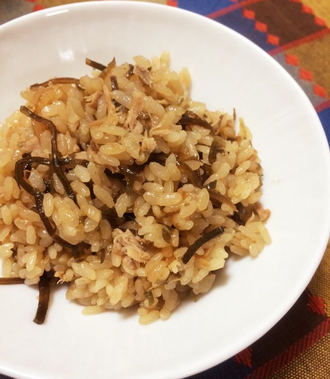 ご飯塩 The Ultimate Lazy Rice Cooker Meal with Canned Tuna and Salted