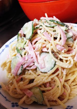 簡単っ☆我が家のスパゲッティサラダ-レシピのメイン写真
