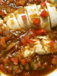 フライパンで 簡単 蒸し鶏の ピリ辛醤油-レシピのメイン写真