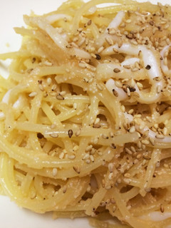 簡単!子供も大好き!イカ明太子パスタ-レシピのメイン写真
