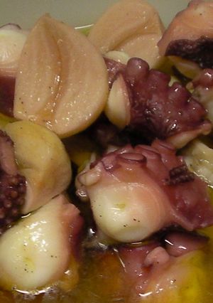 タコのオリーブ油煮；スペイン風-レシピのメイン写真