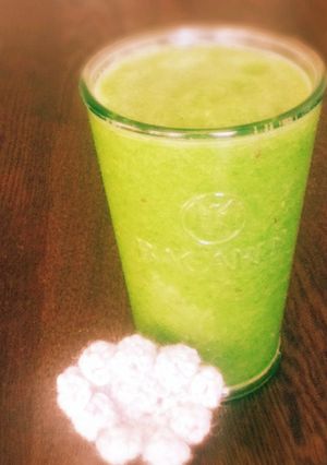 グリーンカールりんごレモン生姜スムージー-レシピのメイン写真