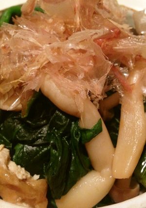 ほうれん草としめじの煮びたし✿-レシピのメイン写真