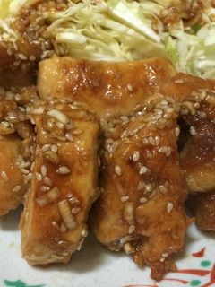 鶏の揚げ焼き(葱醤油だれ)-レシピのメイン写真