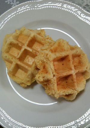 アーモンドワッフル。小麦・乳不使用♪-レシピのメイン写真