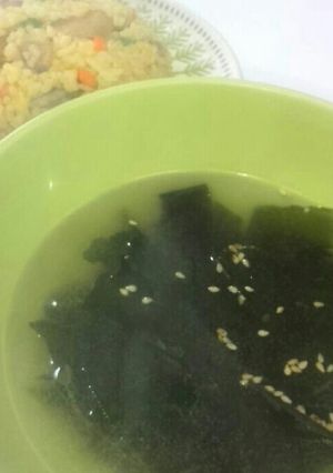 簡単シンプル。あの味！わかめスープ♪-レシピのメイン写真
