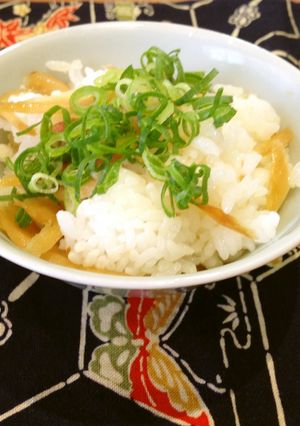 牛蒡とベーコンの洋風混ぜ御飯-レシピのメイン写真