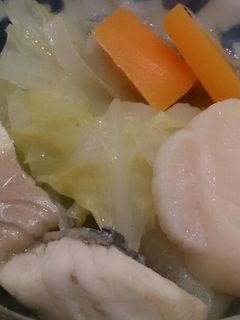 寄せ鍋◎ホタテ入り-レシピのメイン写真