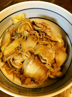 白菜と豚肉のシンプル煮物-レシピのメイン写真