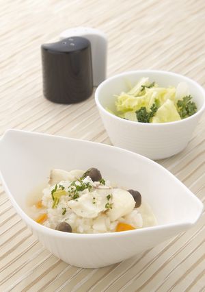 タラ(鱈)と冬野菜のスープリゾット-レシピのメイン写真