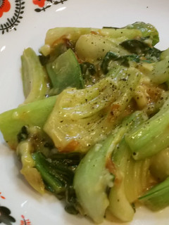 簡単!5分❀青梗菜のチーズ炒め-レシピのメイン写真