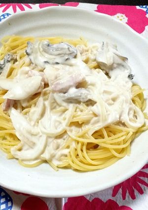 絶品！！夢見る牡蠣のクリームパスタ☆-レシピのメイン写真
