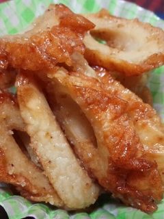 お弁当に!竹輪炒めゴマ風味-レシピのメイン写真