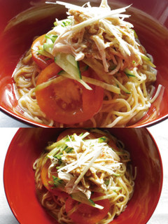 特製ピリ辛バンバンジーサムライラーメン-レシピのメイン写真